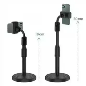 Mobile%20Stand%20Height%20Adjustable%20360%C2%BA%20Rotatable%20Phone%20Holder%20Cell%20Phone%20Holder%20for%20Video%20Recording%20YouTube%20TikTok%20Live%20Stream%20Watching%20Movies%20(Black)%20-%20Image%202
