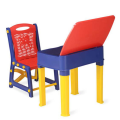 Kids Gift APPLE DESK & CHAIR,  JR Study Desk (Pepsi Blue/Bright Red/Yellow), Junior's Study Set Kids Desk and Chair Study Chair portable and Table, kids desk and chir sri lanka powerton.lk product.. 