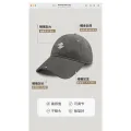 Exclusive to Du Ruoxi [] The Hat Makes My Face Look Smaller 2024 Baseball Cap Spring Peaked Cap Planet Big Head Big Head Circumference Female. 