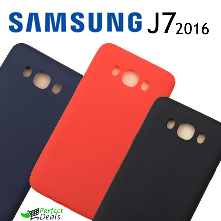 Perfect Samsung J7 2016 Super Slim Silicone Back Cover TPU Shell New Look Ultra Thin Grip for Samsung Galaxy J7 2016
