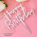 Happy birthday cake toppers /Multiple style happy birthday cake toppers / Acrylic cake toppers / birthday party cake decorations. 