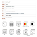1.54inch E-Ink Display Module forArduino, STM32, SPI EPaper Screen 1.54inch-E-Paper-Module-(G). 