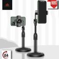 360° Rotation Mobile Phone Stand Universal Scalable Desktop Support Smartphone Holder Facetime Live Streaming Shoot Video phone Holder. 