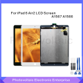 Compatible with IPad 6 Air 2 Air2 iPad6 LCD Display Screen Digitizer Touch Screen Glass Fullset A1547 A1566 A1567. 