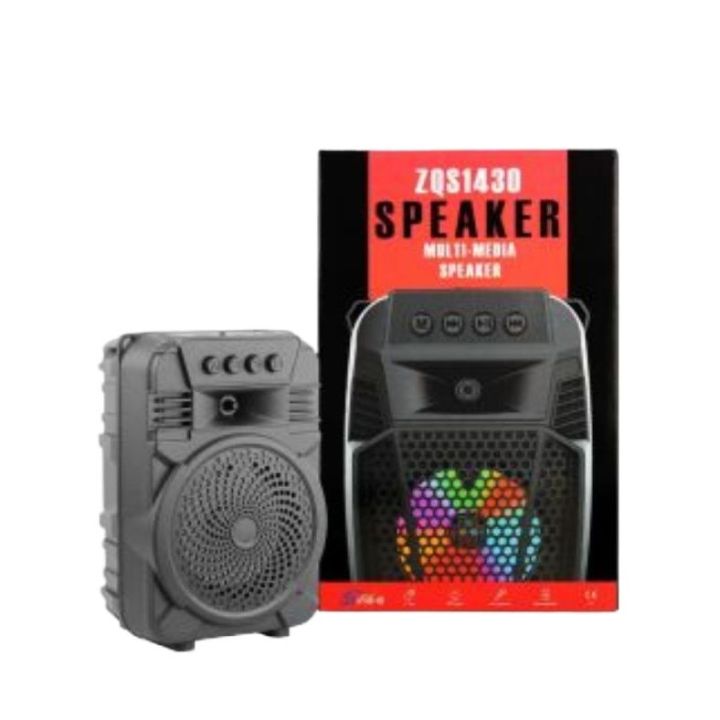 Wireless Bluetooth Speaker Outdoor Portable Microphone K Song Card Computer Subwoofer TWS Sound Outdoor Camping Dance Speaker Loud Speaker RGB Light With Microphone Data Cable