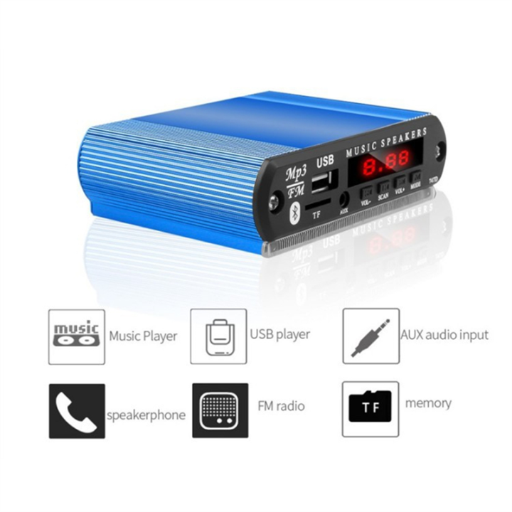 Bluetooth MP3 Player Decoder Board FM Radio, USB, TF Wireless Audio ...