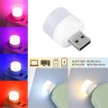 Mini Night Light Portable LED Lamp USB Direct Plug Lamp Small Round Lamp Small Reading Book Lights Computer Mobile Power Light. 