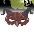 Devil Masks Horns Scary Horror Hornghost Ram Half Party Props Costume Face Cosplaycostumes Men Horrible Eye Masqueradecreepy. 