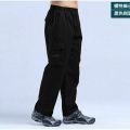 Construction Site Work Clothes Construction Pants Work Pants Men's Workers Wear-Resistant Construction Summer Spring and Autumn Thin Overalls. 