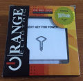 ORANGE KEY TAG SWITCH WITH KEY. 