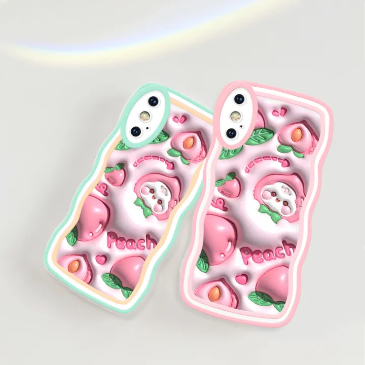 Linemond%C2%A0Lovely%20Peach%20Design%20Soft%20Silicone%20case%20for%20Samsung%20Galaxy%20Note%2010%20Plus%20Note10%20Note20%20Note20%20Pro%20Note20%20Ultra%20M10%20M10S%20M11%20M12%20M21%20M22%20M23%205G%20M30S%20M40S%20M02%20case,for%20Girls%20Women%20-%20Image%202