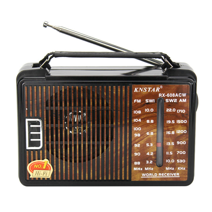 Classic Vintage AC DC Multi Band Radio Receiver AM FM SW Portable Radio 4 band Multiband Radio