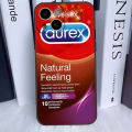 [Sandmdm]Sexy Condom Brand Durexs Phone Case for 15 Pro Max for iphone 14 13 12 Mini 11 Xr X Xs Pro Max 8 Plus Back Covers. 