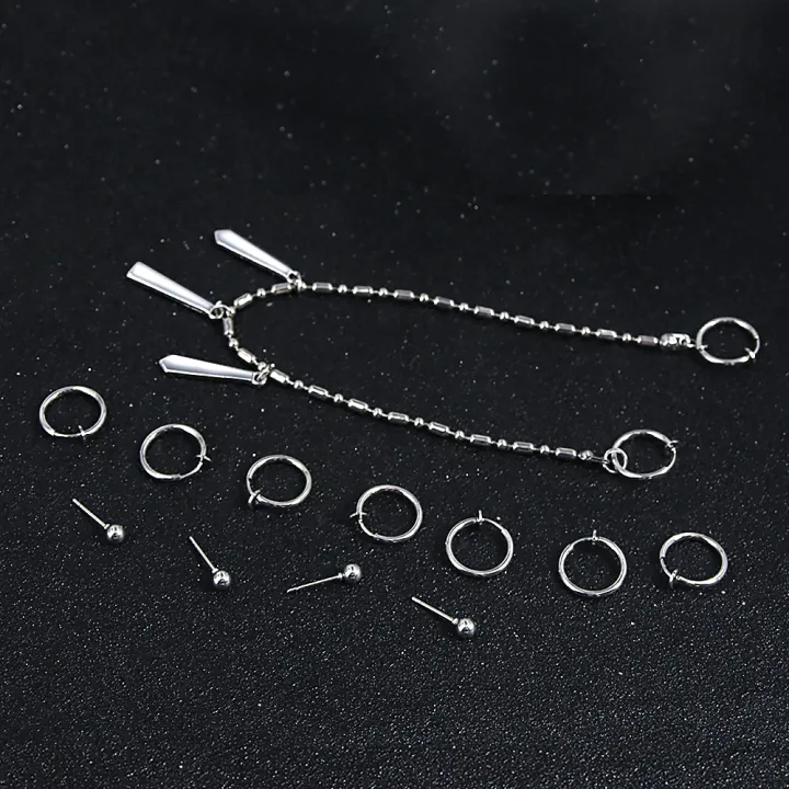 1%20Set%20Anime%20Horimiya%20Miyamura%20Izumi%20Earrings%20Cosplay%20Ear%20Clip%20Lip%20Chain%20Stainless%20Steel%20Earrings%20For%20Women%20Men%20Party%20Jewelry%20-%20Image%205