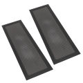 PC Fan Dust Filter Fine Mesh 4.72x14.17in Computer Fan Filter Grills Magnetic Frame for Computer Cooler Fan for Fan Vent. 