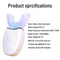 Automatic 360 Degree Electric U-shaped Toothbrush 4 Modes Tooth Brush Adult Intelligent Clean Teeth Tools. 