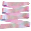 MI LI Rhythmic Art Gymnastics Rainbow Stick Flashing Star Kids Training Tool Gym Ribbons Twirling Rod Ballet Streamer Dance Ribbon. 