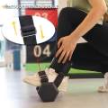 Ankle Strap Adjustable Dumbbell Foot Strap for Power Training Exerciser Home. 