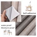 5M Waterproof Self Adhesive PVC Wallpaper Roll Furniture Cabinets Vinyl Decorative Film Wood Grain Stickers for Diy Home Decor. 