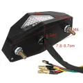 Universal LED Turn Signals Modified Tail Light Cafe Racer Brake Lamp. 