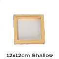 Wood Tray frame with Back Support, for Home Décor, Craft, DIY, Painting, Flower Preservation, Wooden Sheet Craft, Decoupage, Resin Art Work & Decoration (Thickness 1.5cm). 