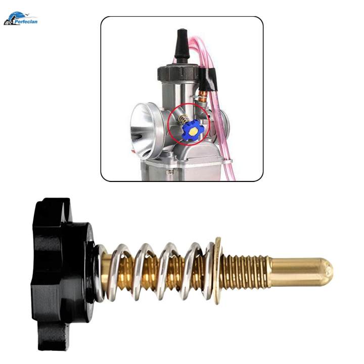 Idle Speed Adjustment Screw Adjustment Screw for PE28 Carburetor Black ...