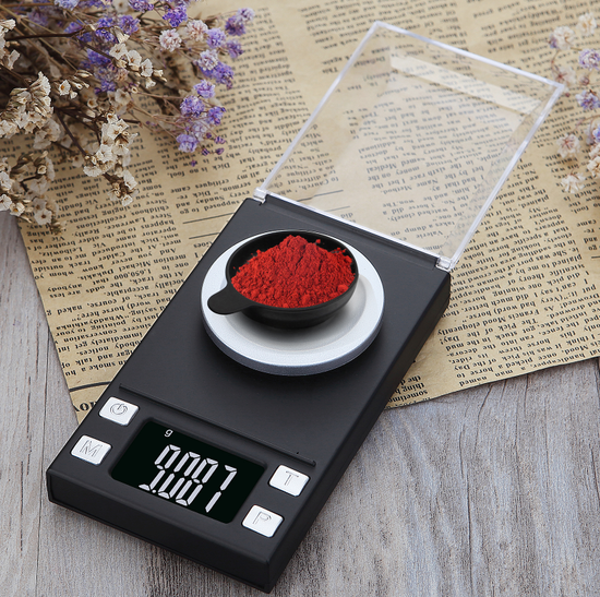 High-Precision Pocket Scale 50g / 0.001g* ( Point 3* ) Laboratory ...