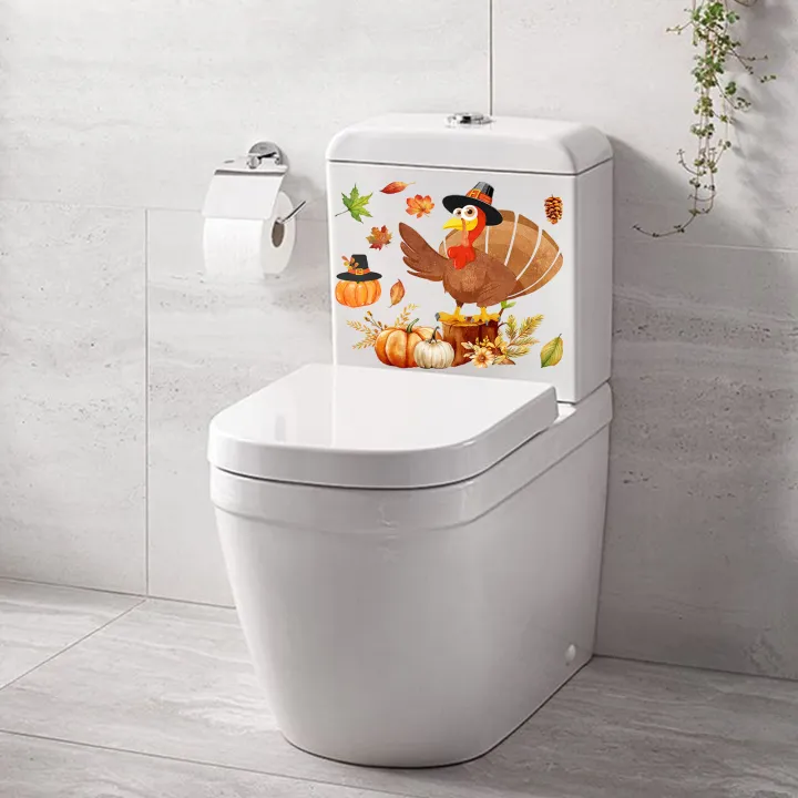 GOIKEA%20Fall%20Thanksgiving%20Toilet%20Sticker%20Cartoon%20Turkey%20Maple%20Leaves%20Pumpkin%20Flower%20Pine%20Cone%20Removable%20Self-adhesive%20Waterproof%20PVC%20Bathroom%20Wall%20Art%20Decoration%20Decal%20-%20Image%204