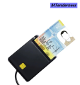 MTenderness Zoweetek 12026-1 USB ID Smart Card Reader PC/SC USB-CCID Original EMV ISO7816 for DNIE DNI ID Chip Smart Card. 