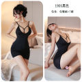 Long Night Underwear Bed Tease Suspender Skirt Passionate Pajamas Hip Cover Skirt 1905. 