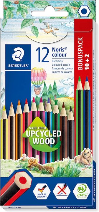 STAEDTLER 185 C12P STAEDTLER Buntstift Noris colour, 10 + 2 Kartonetui