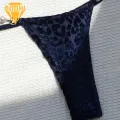 Bikini Set with Faux Pearl Decoration Leopard Print Bikini Set with Faux Pearls Halter Bra Briefs for Quick Drying Beachwear 2pcs/set Women's Swimsuit Beach Outfit. 