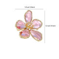 For Suit Sweater Shirt Broche Women's  Flower Brooch Vintage Jewelry Retro Style Brooches Decoration. 