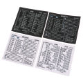 【Exclusive Offer】Computer Reference Keyboard Shortcut Sticker Adhesive For Windows Pc Lap Desk For Macbook Shortcut For Lightroom Shortcut. 