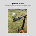 Outtobe Rearview Bicycle Mirror 2 PCS bicycle parts Bicycle Mirror Handlebar Rearview Mirror Wide Angle 360°Rotate Looking Glass Universal Cycling Bicycle. 