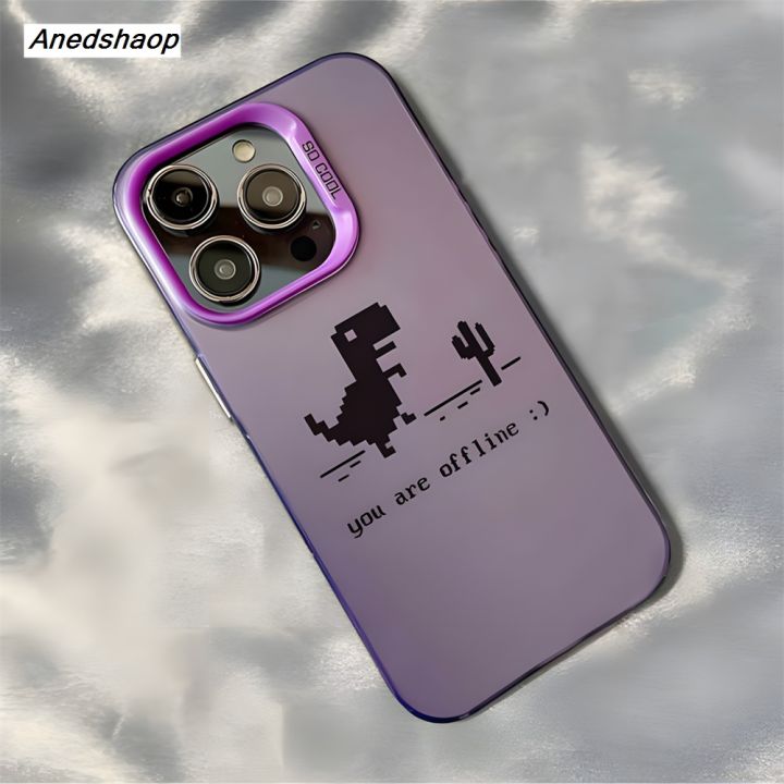 Anedshaop%20Funny%20No%20Internet%20T-Rex%20Dinosaur%20Case%20for%20iPhone%2016%2015%2012%2013%2011%2014%20Pro%20Max%20XR%207%208%20Plus%20Hard%20IMD%20Plastic%20Matte%20Cover%20for%20Men%20Boys%20-%20Image%203