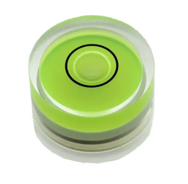 4 x Round Bubble Level Mini Spirit Level Bullseye Level Measurement Instrument Tools Stick-on Disc Bubble Level Circle