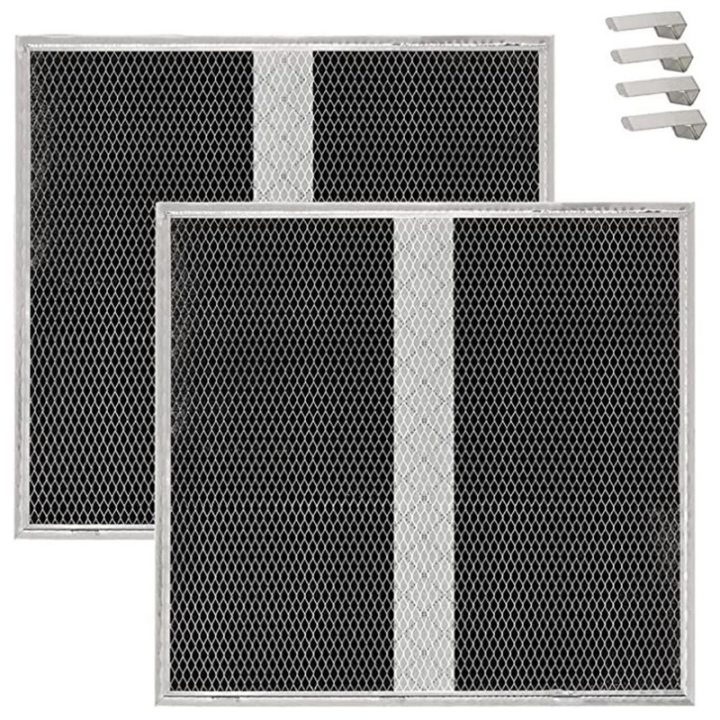 HPF36 Charcoal Filter Non-Ducted Charcoal Filter,Grease Filters Type XC for S97020466 Range Hood Filter Replacement Parts Accessories 2Piece