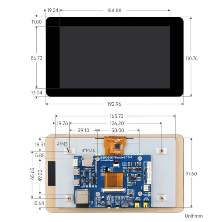 ESP32-S3%207Inch%20Touch%20Display%20Development%20Board%20for%20GUI%20LVGL%20HMI%20ESP32%20-%20Image%202