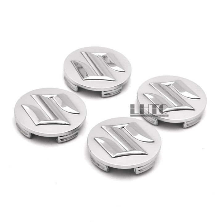 4Pcs%2054mm%20Wheel%20Hub%20Center%20Caps%20%20Emblem%20For%20Suzuki%20-%20Silver%20-%20Image%203