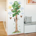 【Exclusive Offer】Big Tree Height Measurement Wall Stickers For Kids Room Boys Girls Height Ruller Grow Up Chart Wall Decals For Baby Nursery Room. 