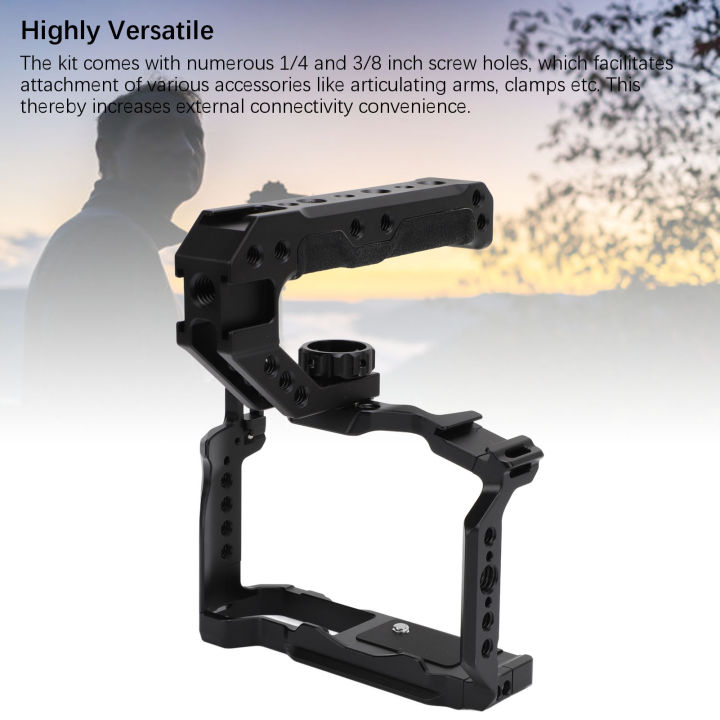 Camera%20Cage%20Camera%20Video%20Rig%20Aluminum%20Alloy%20Silicone%20for%20Photography%20-%20Image%205