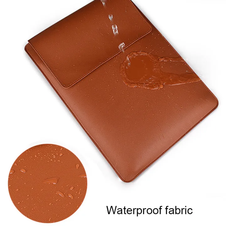 EverToner%20Stand%20Cover%20Soft%20PU%20Leather%20Laptop%20Sleeve%20For%20Macbook%20Air%20Pro%2013.3%2014.1%2015.4%20inch%20Laptop%20Bag%20Notebook%20Tablet%20Case%20For%20Xiaomi%20DELL%20-%20Image%207