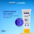 DERMDOC Ultra Light spf 50 PA+++ Daily Glow Sunscreen 50g. 