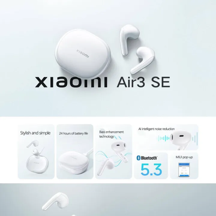 Xiaomi%20MI%20Air%203%20SE%20TWS%20BT%20V5.3%20Earphone%20Bass%20Enhancement%20AI%20Call%20Noise%20Reduction%2024%20Hours%20Battery%20Life%20Semi-in-ear%20Sports%20Earphone%20-%20Image%205