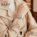 Nary Women's Fashion Watches Waterproof Diamond Classic Casual Quartz Wristwatches Top Luxury Brand Ladies Watch. 