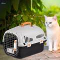 Hard Sided Cat Carrier Cage Carrier for Kitten Indoor Outdoor. 