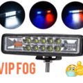 VIP Light with 10 LED Vehicle Fog Light 12v - Spot Light Car Bike Van Three wheel Tuk - High Bright - waterproof Flash Light Flasher Head Light Safety Light Emergency Light Spot Light Flasher Light Modify Light Fog Light. 