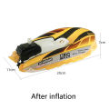 【New Arrivals】【New Arrivals】Kids Bath Toy Clockwork Wind Up Inflatable Boat Ship Play Water Bathroom Bath Toy Inflatable Boat Baby Toy Outdoor Water Toys. 