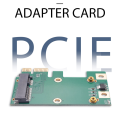 PCIE to Mini PCIE Adapter Card, Efficient, Lightweight and Portable. 